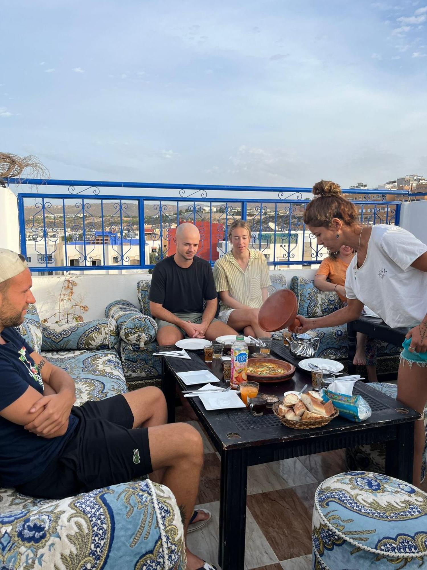 Idriss Tamraght Surfhostel Taghazout Dış mekan fotoğraf