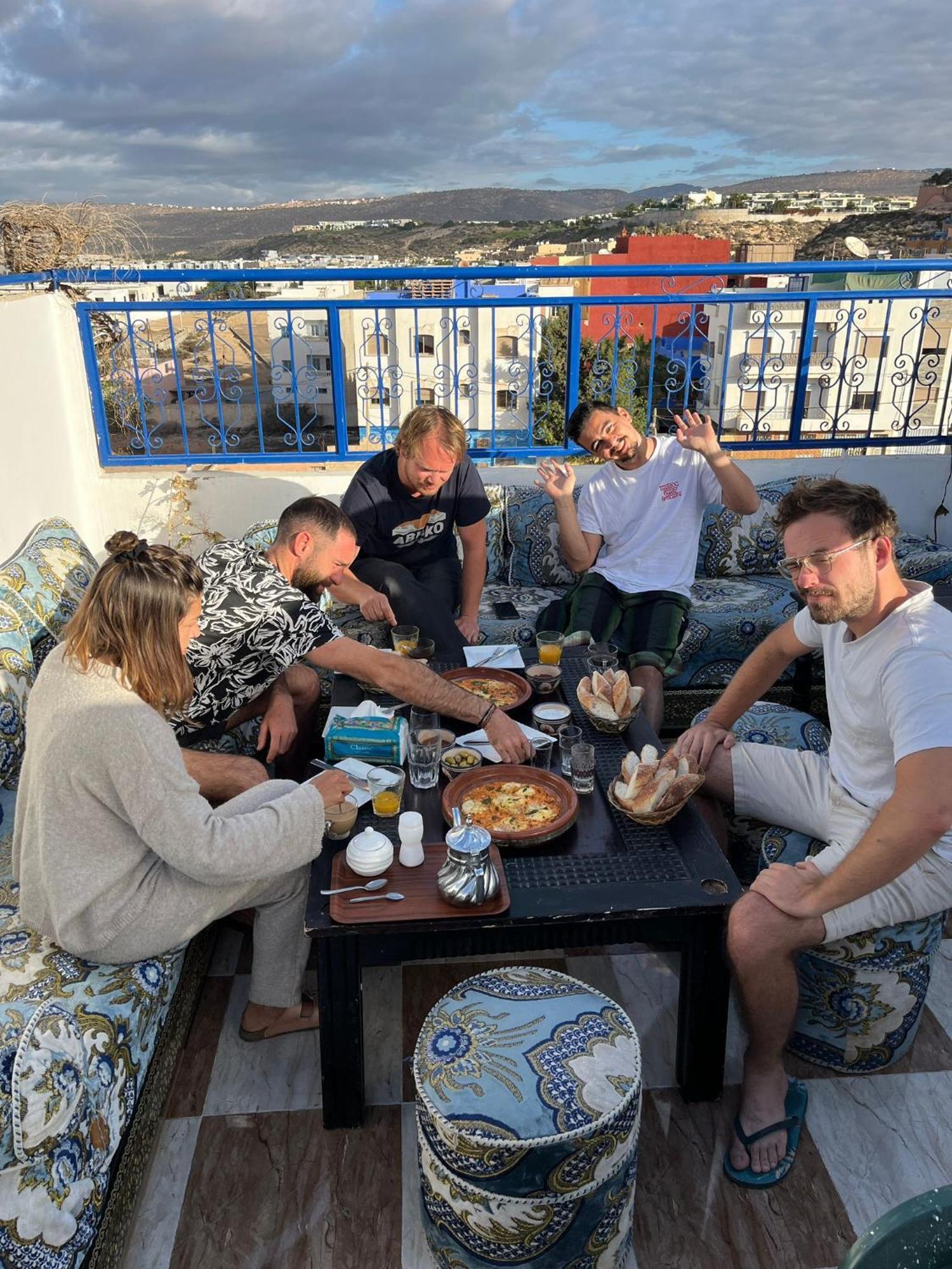 Idriss Tamraght Surfhostel Taghazout Dış mekan fotoğraf